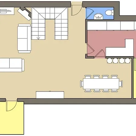 Tatil Evi Large - Walkable To - Flexible Beds
